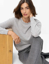 Lisa Grey Round Neck Jumper | Brax