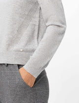 Lisa Grey Round Neck Jumper | Brax