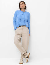 Ann Blue Ruffle Cardigan | Brax