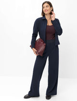 Maine Wide Leg Pin Stripe Trousers | Brax