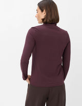 Carina L Blackberry High Neck Top | Brax