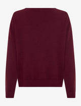 Lisa Blackberry Round Neck Jumper | Brax