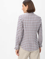 Victoria BlackBerry Check Shirt | Brax