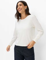 Caitlin L Top in Ecru | Brax