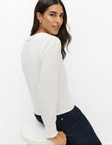 Caitlin L Top in Ecru | Brax