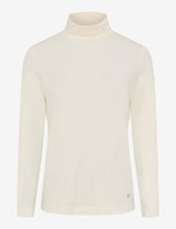 Carina L Ecru High Neck Top | Brax