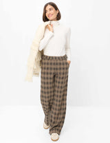 Carina L Ecru High Neck Top | Brax