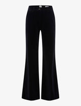 Maine Navy Velvet Wide Leg Trousers | Brax