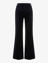 Maine Navy Velvet Wide Leg Trousers | Brax