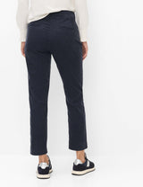 Mara S Navy Corduroy Trousers | Brax