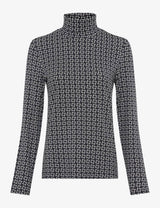Carina L Patterned High Neck Top | Brax