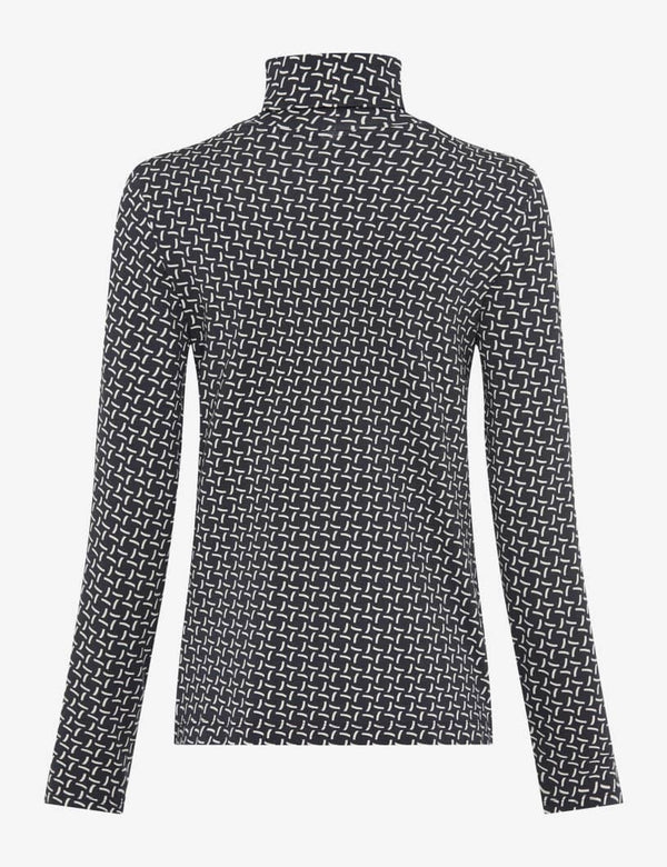 Carina L Patterned High Neck Top | Brax