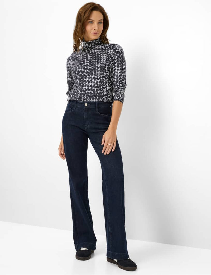 Carina L Patterned High Neck Top | Brax