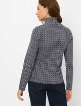Carina L Patterned High Neck Top | Brax