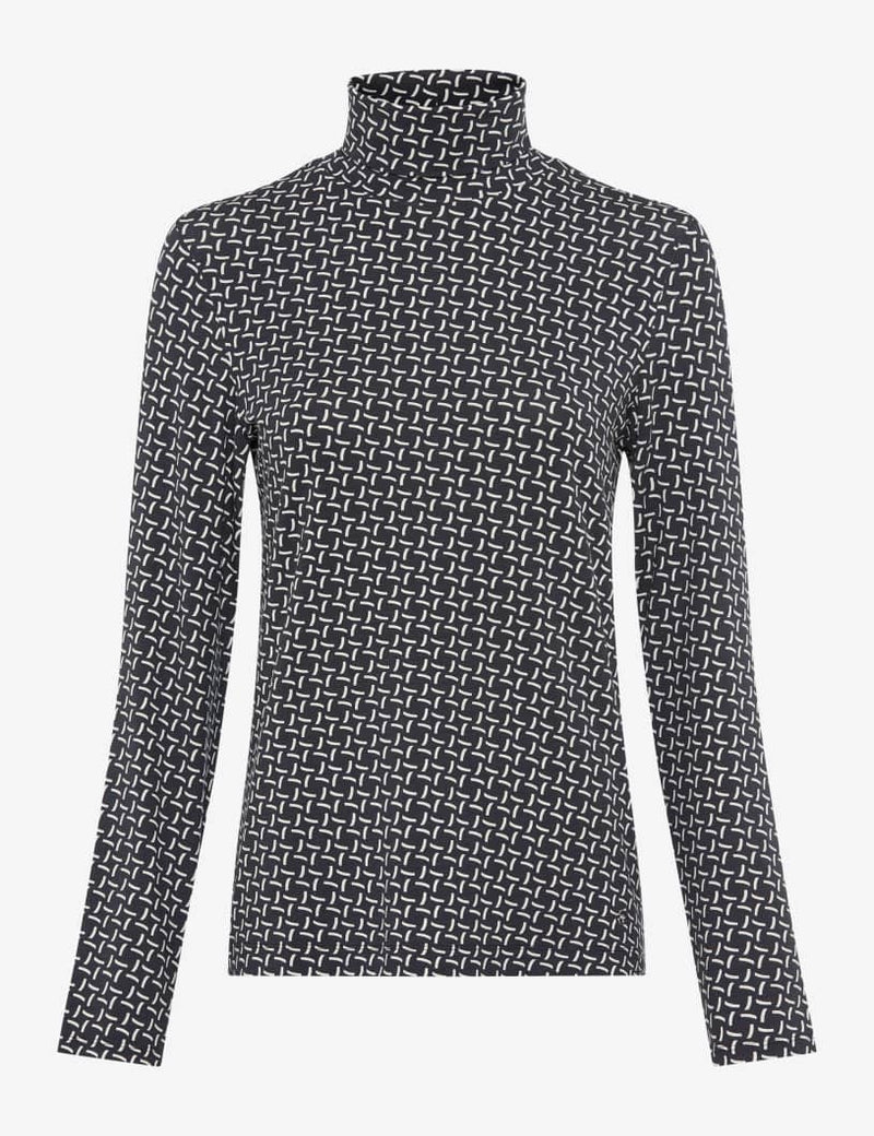 Carina L Patterned High Neck Top | Brax