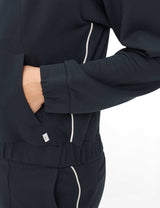 Becky L Navy Zip-Up Jacket | Brax