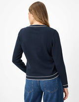 Ann Navy Cardigan | Brax