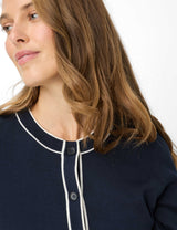 Ann Navy Cardigan | Brax