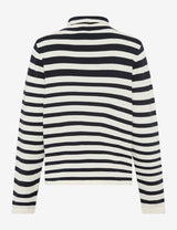 Lesley Striped High Neck Jumper | Brax