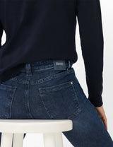 Mary Bootcut Jeans in Dark Blue Denim | Brax