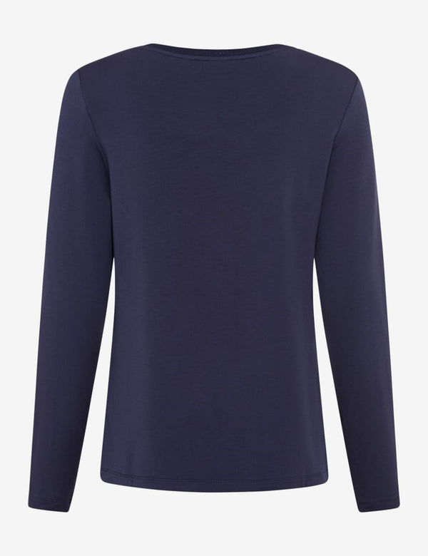 Carina L Midnight Blue Top | Brax