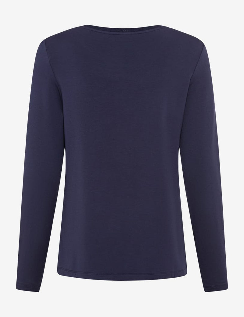 Carina L Midnight Blue Top | Brax
