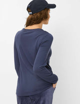 Carina L Midnight Blue Top | Brax