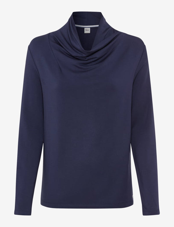 Candra L Midnight Blue Top | Brax