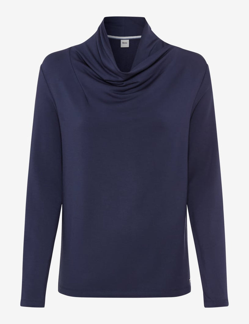 Candra L Midnight Blue Top | Brax