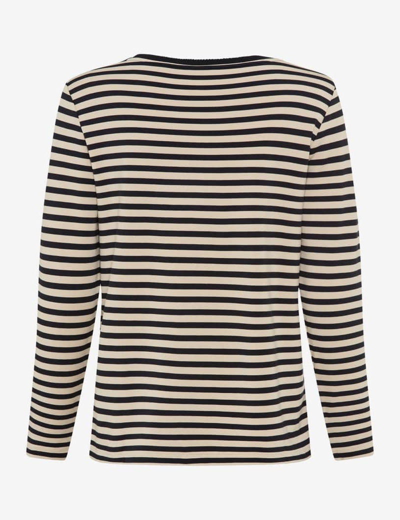 Carina L Striped Top | Brax