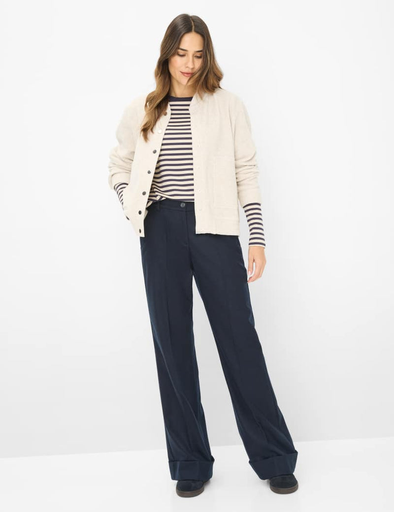 Carina L Striped Top | Brax