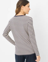 Carina L Striped Top | Brax