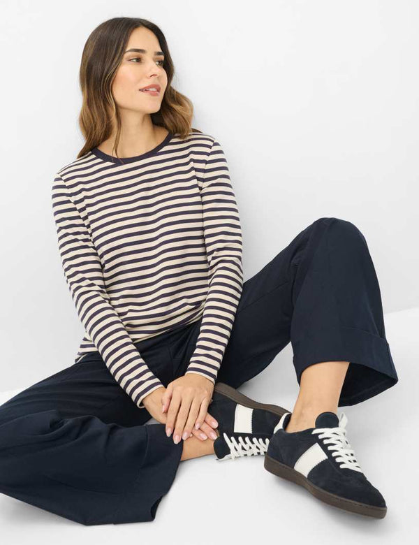 Carina L Striped Top | Brax