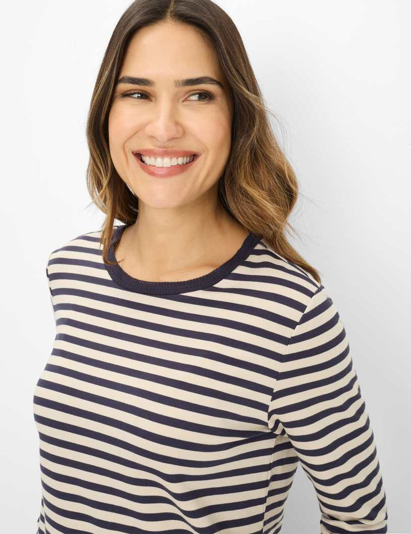 Carina L Striped Top | Brax