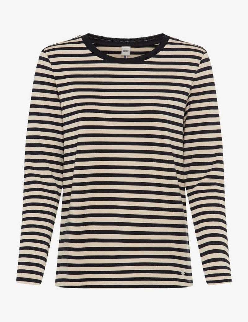 Carina L Striped Top | Brax