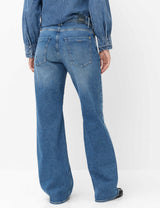 Maine Wide Leg Jeans in Regular Blue Denim  | Brax