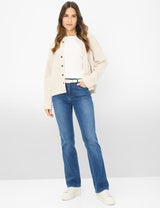 Mary Thermal Denim Bootcut Jeans | Brax