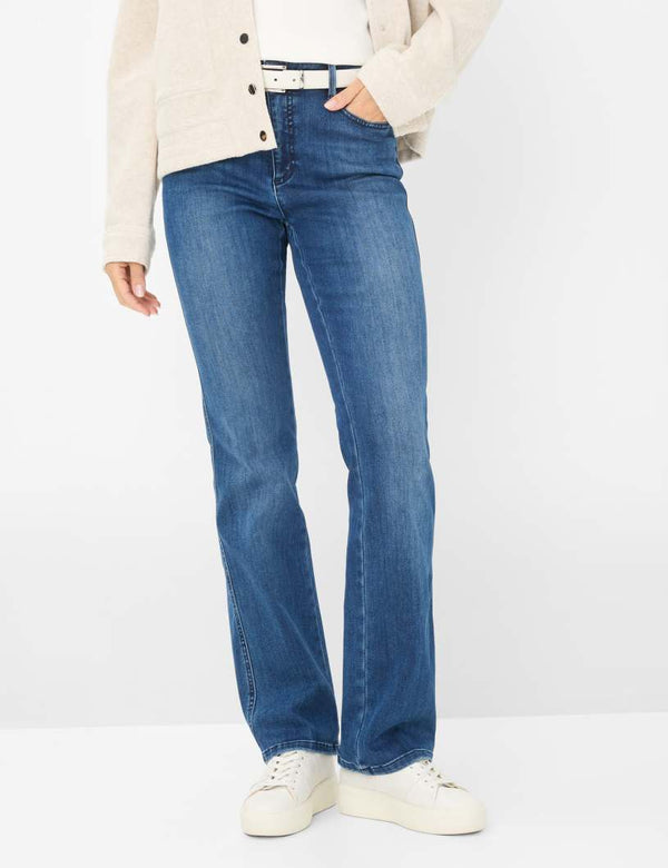 Mary Thermal Denim Bootcut Jeans | Brax
