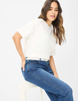 Mary Thermal Denim Bootcut Jeans | Brax