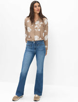 Shakira Regular Blue Bootcut Jeans | Brax