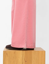 Maine Pink Velvet Wide Leg Trousers | Brax