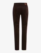 Mary Dark Brown Corduroy Trousers | Brax