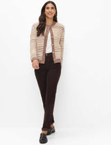Mary Dark Brown Corduroy Trousers | Brax