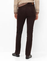 Mary Dark Brown Corduroy Trousers | Brax