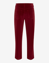 May Velvet Trouser in Red | Brax
