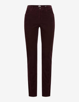 Mary Blackberry Corduroy Trousers | Brax