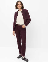 Mary Blackberry Corduroy Trousers | Brax