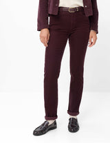 Mary Blackberry Corduroy Trousers | Brax