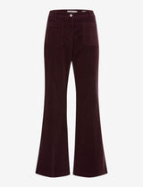 Maine Blackberry Corduroy Wide Leg Trousers | Brax