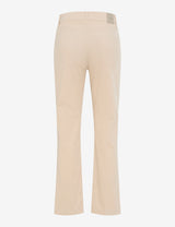 May Cropped Ecru Corduroy Trouser | Brax